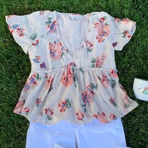 Lucky Brand Floral Top